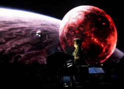 Adi Utarini playing Star Wars